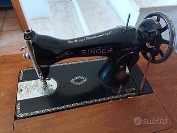 macchina da cucire Singer d'epoca 