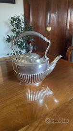 Kettle inglese in argento 925/1000 Londra 1906