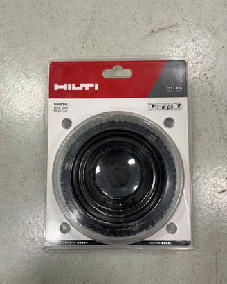 Sega a Tazza Hilti 111 mm bimetal pari al nuovo