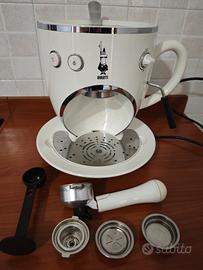 Tazzona Bialetti bianca