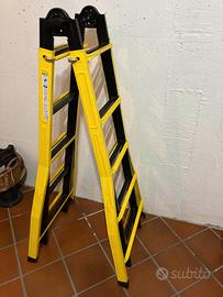 scala estensibile in acciaio