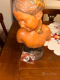 busto marioni in terracotta