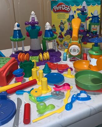 Play-Doh, pastificio, pizza, gelato