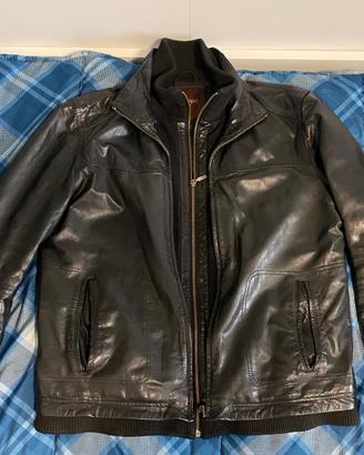 Giacca vera pelle Conbipel taglia 52  stile bomber