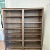 2 Librerie Ikea Hemnes Grigio Tortora 197x89x37 cm