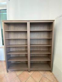 2 Librerie Ikea Hemnes Grigio Tortora 197x89x37 cm