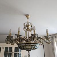 Lampadario Dialma Brown