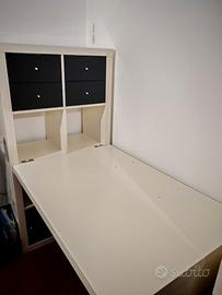Libreria + Scrivania Kallax IKEA vecchio modello