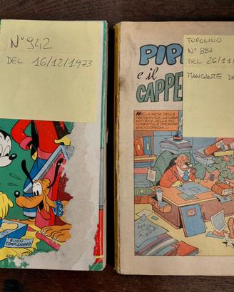 Topolino N* 887 e 942