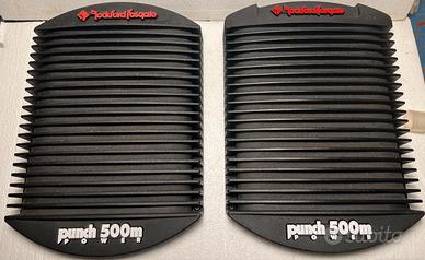 Amplificatori (2) Rockford Fosgate power 500m