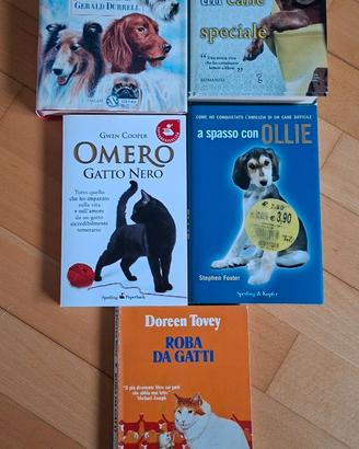 Lotto 5 libri storie di animali