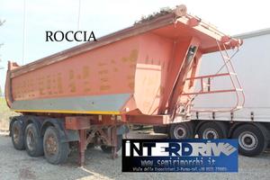 semirimorchio vasca ribaltabile 26m3 roccia andreo