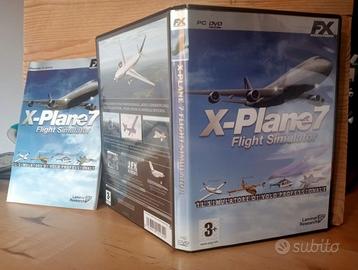 X-Plane versione 7 ITA Flight Simulator pc dvd-rom
