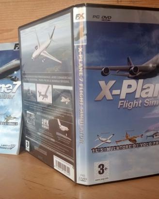 X-Plane versione 7 ITA Flight Simulator pc dvd-rom