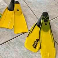 Pinne mare bambino “Cressi sub” e “Mares”