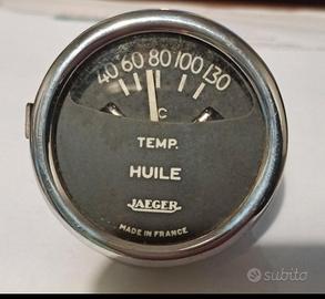 Jaeger temperatura olio Fiat Abarth 595 