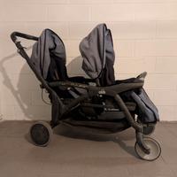 Passeggino gemellare completo CAM Twin Pulsar