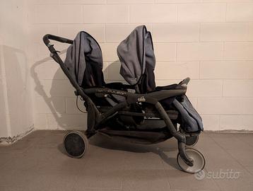 Passeggino gemellare completo CAM Twin Pulsar