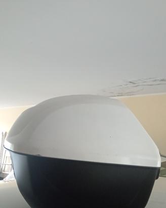 Bauletto per scooter completo di piastra e chiavi