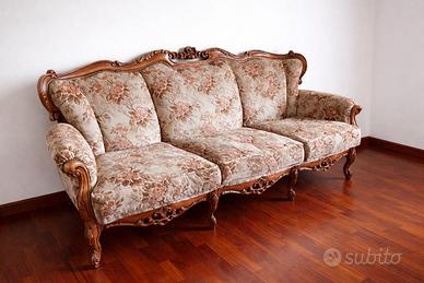 Salottino classico completo – divano e poltrone