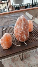 lampada e 2 abatjour in sale himalaya 