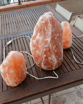 lampada e 2 abatjour in sale himalaya 