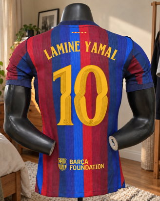 FC Barcelona 2026/27 Lamine Yamal #10 – Taglia M