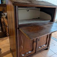 scrittoio con ribalta metà 800