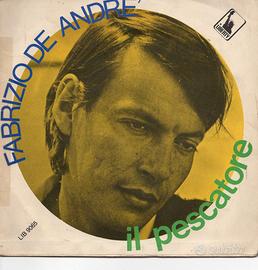 Disco 45 giri Fabrizio De Andrè Il pescatore