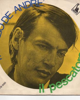 Disco 45 giri Fabrizio De Andrè Il pescatore