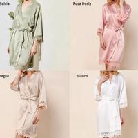 Kimono vestaglia sposa addio al nubilato testimone