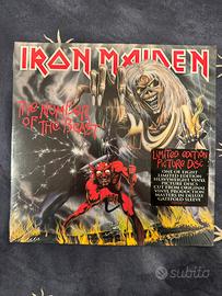 Iron Maiden The Number of the beast picture disc