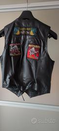 Gilet pelle Iron Maiden..del 1981 ottobre 
