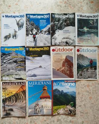 Riviste varie Montagne360 Meridiani