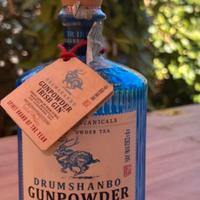 Bottiglia di gin vuota