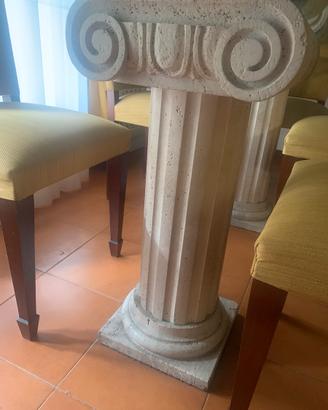 Prodotto da artigiano di Pietrasanta in travertino