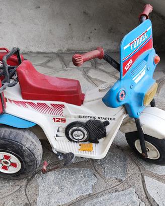 moto elettrica anni 90 senza batteria