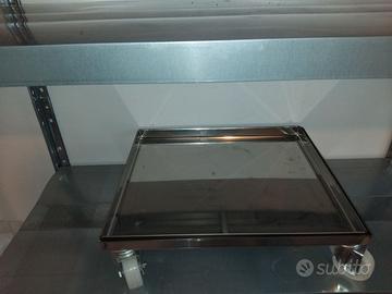 Carrelli portamelari inox