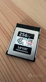 CFexpress Type B 256 GB per Canon Nikon