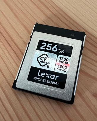 CFexpress Type B 256 GB per Canon Nikon