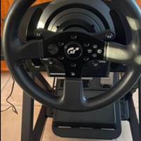 Volante  completo prdaliera piu cambio Thrustmaste