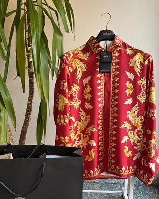 Camicia Versace 48 Nuova mai indossata Cartellimo