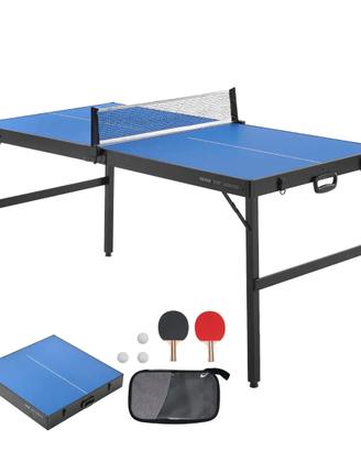 Tavolo Ping Pong Taglia Media Pieghevole Portatile