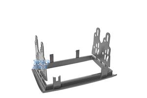 CORNICE NERA RADIO 2-DIN PER CITROEN JUMPER PEUGEO