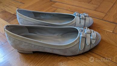 Ballerine scamosciate 
