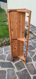 Appendiabiti da parete in legno cm 100