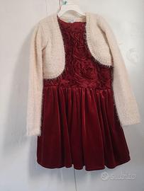 Vestitino e coprispalle bambina