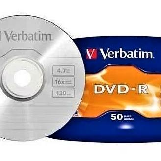 10-20-30- DVD VERBATIM 16X-Matt Silver-Nuovi