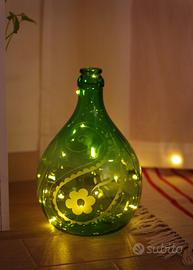 Damigiana 5 L con decorazione incisa