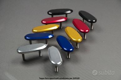 Tappo foro specchietti anodizzato per SUZUKI